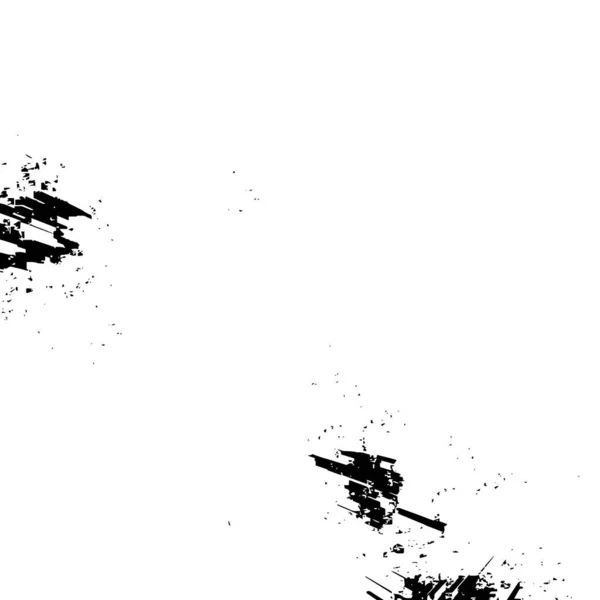 抽象的牢骚背景 黑白纹理壁纸 — 图库矢量图片