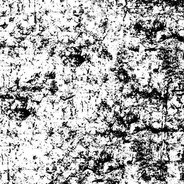 抽象的牢骚背景 黑白纹理壁纸 — 图库矢量图片
