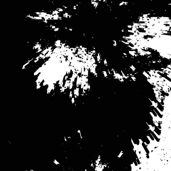 Abstrakcyjny Czarny Biały Grunge Szablon Dla Tła — Wektor stockowy
