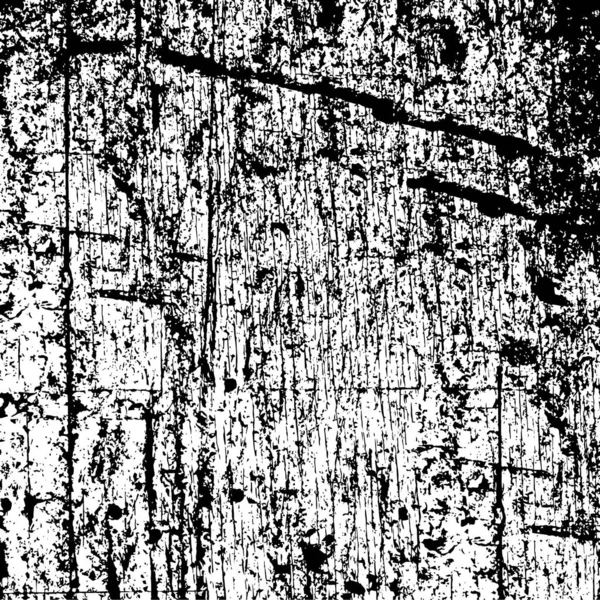 黒と白のパターン グラウンジベクトルテクスチャ ダストオーバーレイの抽象的な背景 汚れたテクスチャ 抽象的な背景と亀裂と汚れ 傷付けられたペーパーと — ストックベクタ