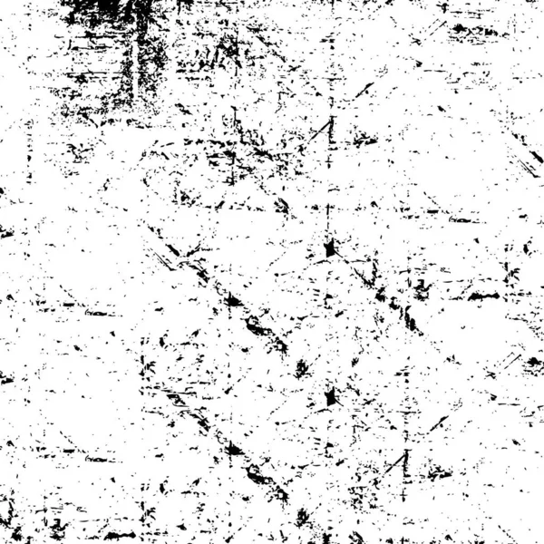 Verzweifelten Hintergrund Schwarz Weißer Textur Kratzer Und Linien Abstrakte Vektorillustration — Stockvektor