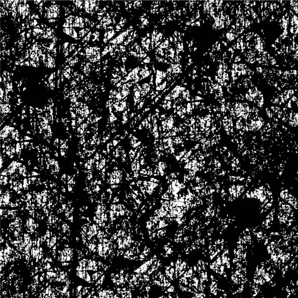Abstracte Monochrome Achtergrond Zwart Wit Textuur Vectorillustratie — Stockvector