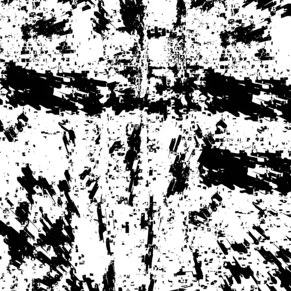 Abstrakter Monochromer Hintergrund Schwarz Weiße Textur Vektorillustration — Stockvektor