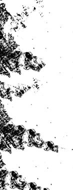 Çizikler, çizikler ve çizikler olan siyah beyaz bir arka plan. 