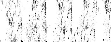 Grunge üst üste biniyor. Soyut siyah-beyaz vektör arkaplanı. Çatlak, leke ve noktalarda kirli desenli tek renkli klasik yüzey. Karanlık korku tarzında eski bir duvar.