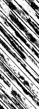 Grunge üst üste biniyor. Soyut siyah-beyaz vektör arkaplanı. Çatlak, leke ve noktalarda kirli desenli tek renkli klasik yüzey. Karanlık korku tarzında eski bir duvar.