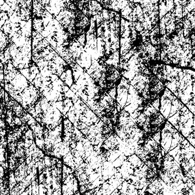 Sert, çizik, sıçramış grunge desenli fırça darbeleri. Dokuları üst üste koy. Siyah-beyaz boyanmış kağıt dokusu. Skeç grunge tasarımı. Poster, kapak, afiş, taklit, çıkartma düzeni için kullan