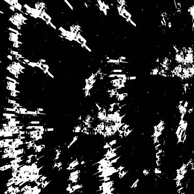 Sert, çizik, sıçramış grunge desenli fırça darbeleri. Dokuları üst üste koy. Siyah-beyaz boyanmış kağıt dokusu. Skeç grunge tasarımı. Poster, kapak, afiş, taklit, çıkartma düzeni için kullan