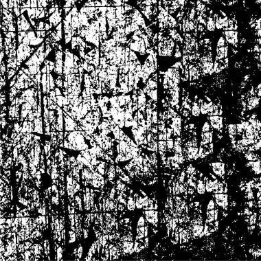 Sert, çizik, sıçramış grunge desenli fırça darbeleri. Dokuları üst üste koy. Siyah-beyaz boyanmış kağıt dokusu. Skeç grunge tasarımı. Poster, kapak, afiş, taklit, çıkartma düzeni için kullan