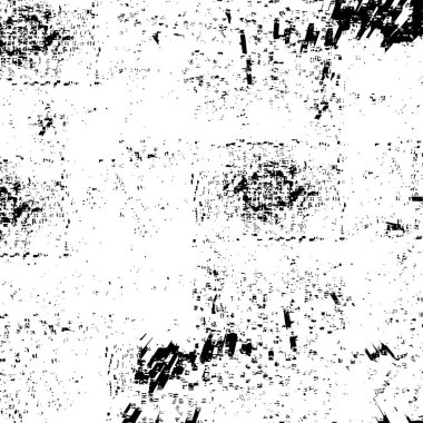 Sert, çizik, sıçramış grunge desenli fırça darbeleri. Dokuları üst üste koy. Siyah-beyaz boyanmış kağıt dokusu. Skeç grunge tasarımı. Poster, kapak, afiş, taklit, çıkartma düzeni için kullan