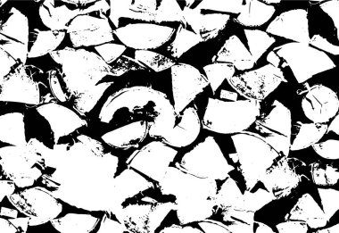 soyut siyah ve beyaz kaba doku, vektör illüstrasyonu