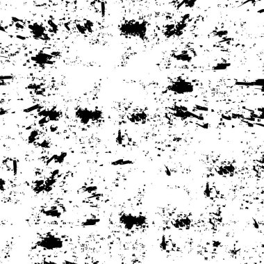 Kaba monokrom desen çizimi. Grunge 'un geçmişi. Soyut doku efekti.