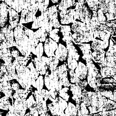 Kaba monokrom desen çizimi. Grunge 'un geçmişi. Soyut doku efekti.
