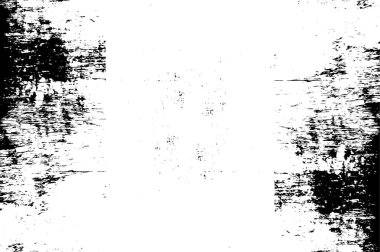 Sert, çizik, sıçramış grunge desenli fırça darbeleri. Dokuları üst üste koy. Siyah-beyaz boyanmış kağıt dokusu. Skeç grunge tasarımı. Poster, kapak, afiş, taklit, çıkartma düzeni için kullan
