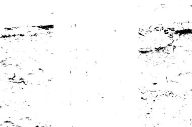 Sert, çizik, sıçramış grunge desenli fırça darbeleri. Dokuları üst üste koy. Siyah-beyaz boyanmış kağıt dokusu. Skeç grunge tasarımı. Poster, kapak, afiş, taklit, çıkartma düzeni için kullan