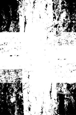 Sert, çizik, sıçramış grunge desenli fırça darbeleri. Dokuları üst üste koy. Siyah-beyaz boyanmış kağıt dokusu. Skeç grunge tasarımı. Poster, kapak, afiş, taklit, çıkartma düzeni için kullan