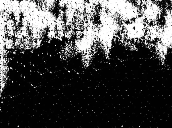 Textura Grunge Fondo Blanco Negro Abstracto Superficie Vintage Monocromática — Archivo Imágenes Vectoriales