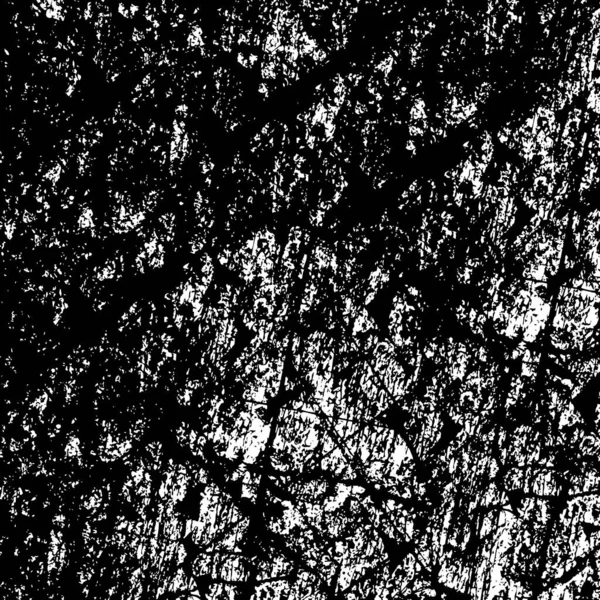 Texture Rugueuse Noir Blanc Fond Grunge Effet Texturé Abstrait Illustration — Image vectorielle