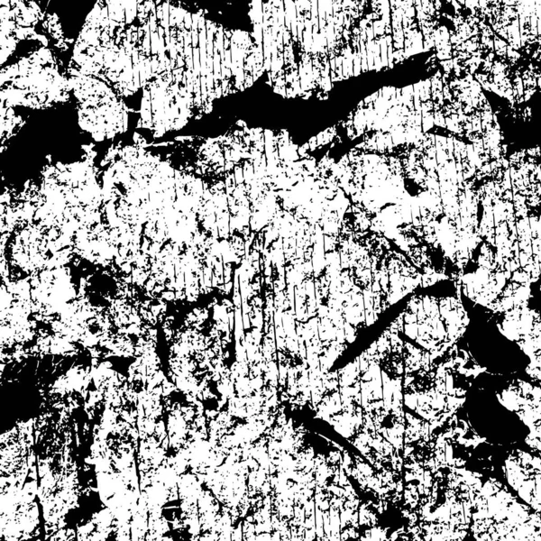 Груба Чорно Біла Текстура Гранж Фону Абстрактний Текстурований Ефект Векторна — стоковий вектор