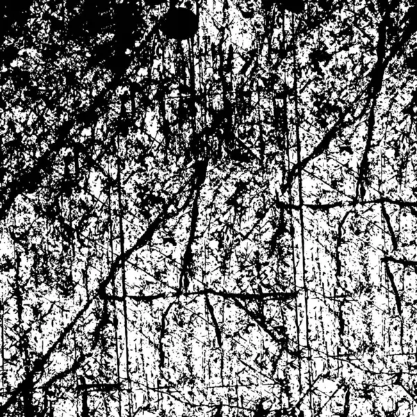 Абстрактная Черно Белая Грубая Текстура Векторная Иллюстрация — стоковый вектор