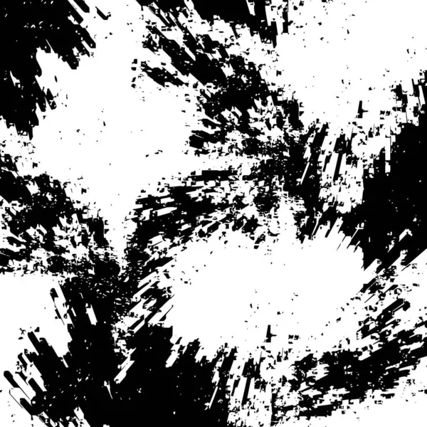 Verontruste Achtergrond Zwart Wit Textuur — Stockvector
