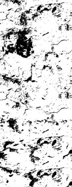 Sert, çizik, sıçramış grunge desenli fırça darbeleri. Dokuları üst üste koy. Siyah-beyaz boyanmış kağıt dokusu. Skeç grunge tasarımı. Poster, kapak, afiş, taklit, çıkartma düzeni için kullan