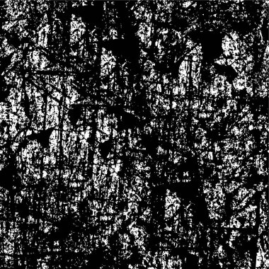 Sert, çizik, sıçramış grunge desenli fırça darbeleri. Dokuları üst üste koy. Siyah-beyaz boyanmış kağıt dokusu. Skeç grunge tasarımı. Poster, kapak, afiş, taklit, çıkartma düzeni için kullan