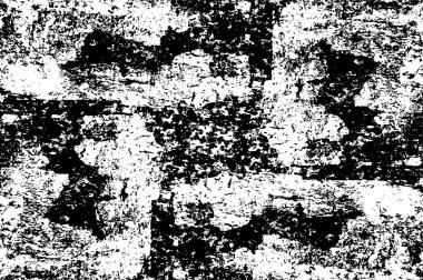 Sert, çizik, sıçramış grunge desenli fırça darbeleri. Dokuları üst üste koy. Siyah-beyaz boyanmış kağıt dokusu. Skeç grunge tasarımı. Poster, kapak, afiş, taklit, çıkartma düzeni için kullan