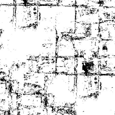 Sert, çizik, sıçramış grunge desenli fırça darbeleri. Dokuları üst üste koy. Siyah-beyaz boyanmış kağıt dokusu. Skeç grunge tasarımı. Poster, kapak, afiş, taklit, çıkartma düzeni için kullan