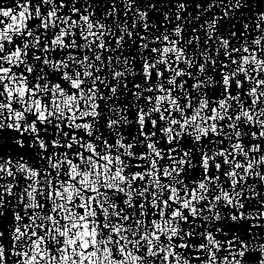Sert, çizik, sıçramış grunge desenli fırça darbeleri. Dokuları üst üste koy. Siyah-beyaz boyanmış kağıt dokusu. Skeç grunge tasarımı. Poster, kapak, afiş, taklit, çıkartma düzeni için kullan