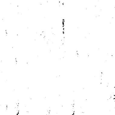 Grunge üst üste biniyor. Soyut siyah-beyaz vektör arkaplanı. Çatlak, leke ve noktalarda kirli desenli tek renkli klasik yüzey. Karanlık korku tarzında eski bir duvar.