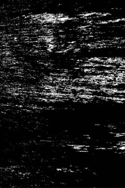 Vektör grunge dokusu. Siyah beyaz arka plan. Soyut monokrom resim koyu tonlarda solmuş bir efekt içerir