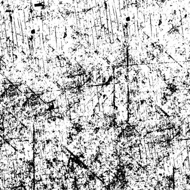 Sert, çizik, sıçramış grunge desenli fırça darbeleri. Dokuları üst üste koy. Siyah-beyaz boyanmış kağıt dokusu. Skeç grunge tasarımı. Poster, kapak, afiş, taklit, çıkartma düzeni için kullan