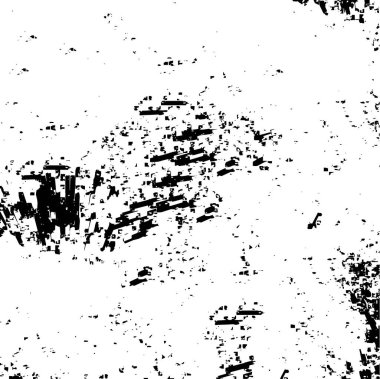 Sert, çizik, sıçramış grunge desenli fırça darbeleri. Dokuları üst üste koy. Siyah-beyaz boyanmış kağıt dokusu. Skeç grunge tasarımı. Poster, kapak, afiş, taklit, çıkartma düzeni için kullan