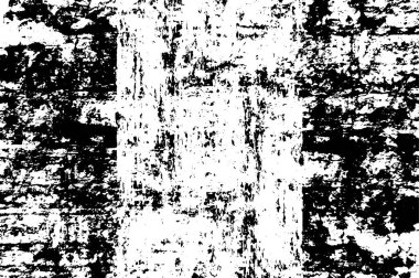 Sert, çizik, sıçramış grunge desenli fırça darbeleri. Dokuları üst üste koy. Siyah-beyaz boyanmış kağıt dokusu. Skeç grunge tasarımı. Poster, kapak, afiş, taklit, çıkartma düzeni için kullan