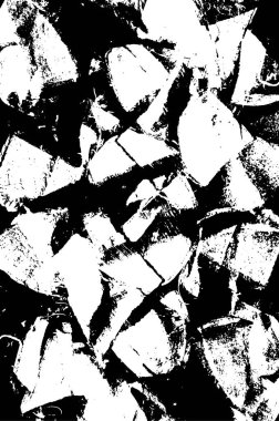 Sert, çizik, sıçramış grunge desenli fırça darbeleri. Dokuları üst üste koy. Siyah-beyaz boyanmış kağıt dokusu. Skeç grunge tasarımı. Poster, kapak, afiş, taklit, çıkartma düzeni için kullan