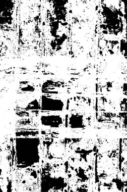 Sert, çizik, sıçramış grunge desenli fırça darbeleri. Dokuları üst üste koy. Siyah-beyaz boyanmış kağıt dokusu. Skeç grunge tasarımı. Poster, kapak, afiş, taklit, çıkartma düzeni için kullan