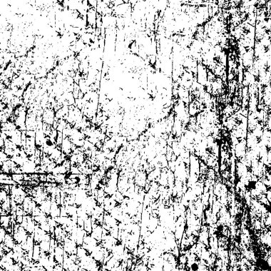 Sert, çizik, sıçramış grunge desenli fırça darbeleri. Dokuları üst üste koy. Siyah-beyaz boyanmış kağıt dokusu. Skeç grunge tasarımı. Poster, kapak, afiş, taklit, çıkartma düzeni için kullan