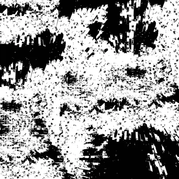 Schwarz Weißer Grunge Hintergrund Abstrakte Vektorillustration — Stockvektor