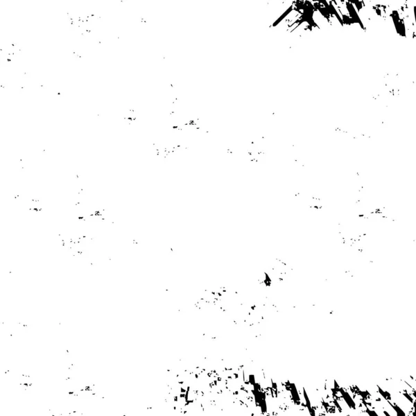 Grunge Overlay Lag Abstrakt Sort Hvid Vektorbaggrund Monokrom Vintage Overflade – Stock-vektor
