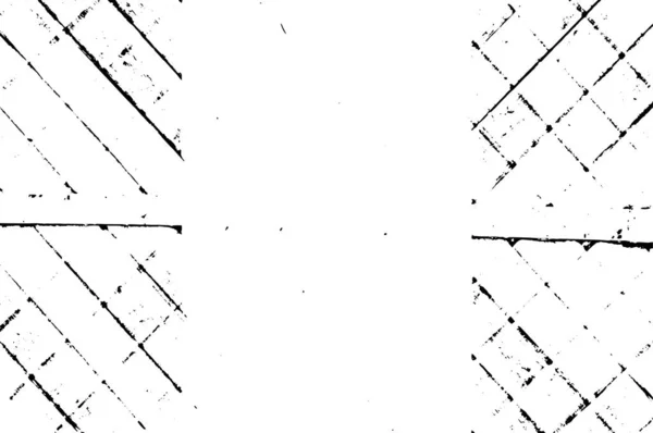 Vrstva Překrytí Grunge Abstraktní Černobílé Vektorové Pozadí Černobílý Vinný Povrch — Stockový vektor