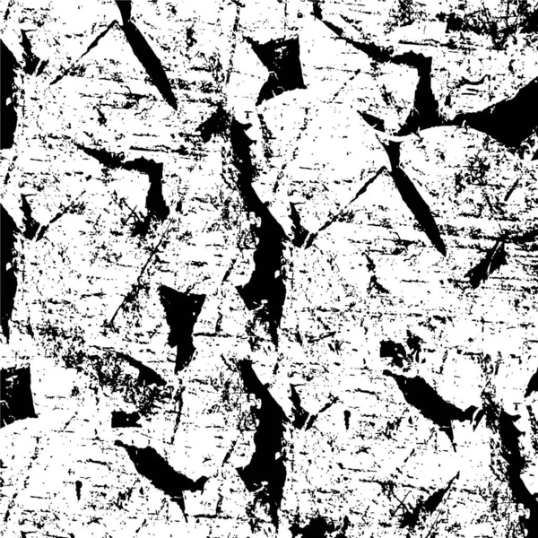 Vector Grunge Επικάλυψη Υφή Ασπρόμαυρο Φόντο Αφηρημένη Μονόχρωμη Εικόνα Περιλαμβάνει — Διανυσματικό Αρχείο