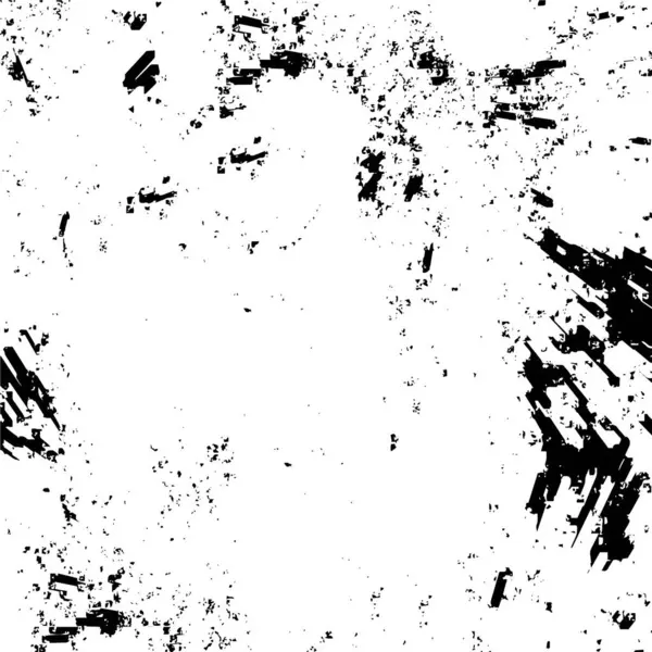 Векторная Гранжевая Текстура Черно Белый Фон Абстрактное Монохромное Изображение Включает — стоковый вектор