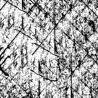 Çizik ve çatlaklarla metal doku