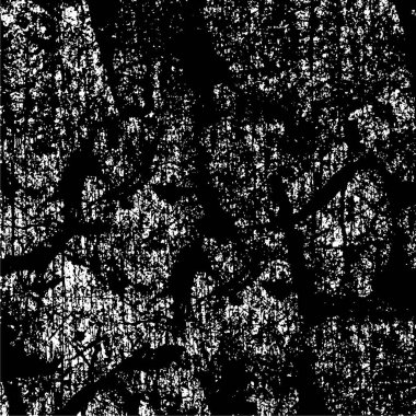 Eski beton, taş ya da asfalt desenleri sıkıntılı. Yarım ton vektör arkaplanı.