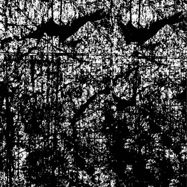 Soyut grunge arkaplanı. Monokrom dokusu. Siyah ve beyaz desenli arkaplan 