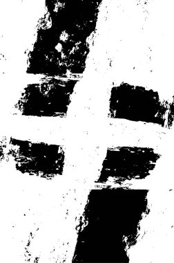 Sert, çizik, sıçramış grunge desenli fırça darbeleri. Dokuları üst üste koy. Siyah-beyaz boyanmış kağıt dokusu. Skeç grunge tasarımı. Poster, kapak, afiş, taklit, çıkartma düzeni için kullan