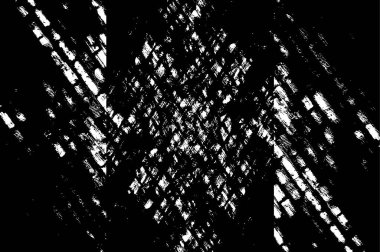 Sert, çizik, sıçramış grunge desenli fırça darbeleri. Dokuları üst üste koy. Siyah-beyaz boyanmış kağıt dokusu. Skeç grunge tasarımı. Poster, kapak, afiş, taklit, çıkartma düzeni için kullan