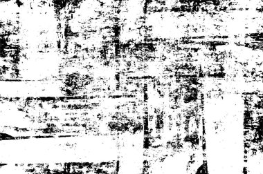 Sert, çizik, sıçramış grunge desenli fırça darbeleri. Dokuları üst üste koy. Siyah-beyaz boyanmış kağıt dokusu. Skeç grunge tasarımı. Poster, kapak, afiş, taklit, çıkartma düzeni için kullan