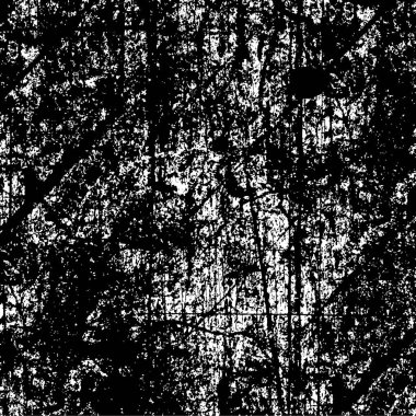 Sert, çizik, sıçramış grunge desenli fırça darbeleri. Dokuları üst üste koy. Siyah-beyaz boyanmış kağıt dokusu. Skeç grunge tasarımı. Poster, kapak, afiş, taklit, çıkartma düzeni için kullan